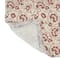 Hello Honey® 60" Tan & Rose Woven Cotton & Sherpa Throw Blanket